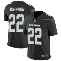 Nike New York Jets #22 Trumaine Johnson Black Alternate Men's Stitched NFL Vapor Untouchable Limited Jersey