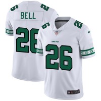 New York New York Jets #26 Le'Veon Bell Nike White Team Logo Vapor Limited NFL Jersey
