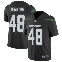 Nike New York Jets #48 Jordan Jenkins Black Alternate Men's Stitched NFL Vapor Untouchable Limited Jersey