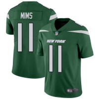 Nike New York Jets #11 Denzel Mim Green Team Color Men's Stitched NFL Vapor Untouchable Limited Jersey
