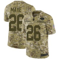 Nike New York Jets #26 Marcus Maye Camo Men's Stitched NFL Limited 2018 Salute To Service Jersey