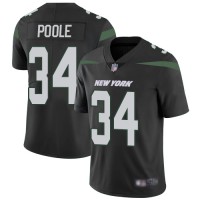 Nike New York Jets #34 Brian Poole Black Alternate Men's Stitched NFL Vapor Untouchable Limited Jersey