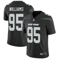 Nike New York Jets #95 Quinnen Williams Black Alternate Men's Stitched NFL Vapor Untouchable Limited Jersey
