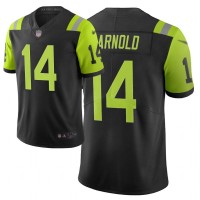 Nike New York Jets #14 Sam Darnold Black Men's Stitched NFL Limited City Edition Jersey
