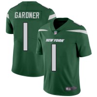 Nike New York Jets #1 Ahmad Sauce Gardner Green Team Color Men's Stitched NFL Vapor Untouchable Limited Jersey