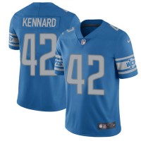 Nike Detroit Lions #42 Devon Kennard Blue Team Color Men's Stitched NFL Vapor Untouchable Limited Jersey