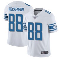 Nike Detroit Lions #88 T.J. Hockenson White Men's Stitched NFL Vapor Untouchable Limited Jersey