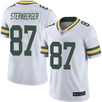 Nike Green Bay Packers #87 Jace Sternberger White Men's Stitched NFL Vapor Untouchable Limited Jersey