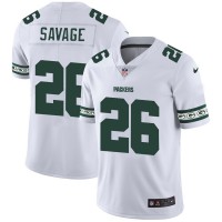 Green Bay Green Bay Packers #26 Darnell Savage Jr Nike White Team Logo Vapor Limited NFL Jersey