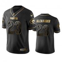 Green Bay Packers #23 Jaire Alexander Men's Stitched NFL Vapor Untouchable Limited Black Golden Jersey