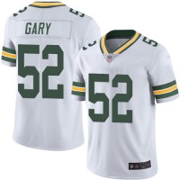 Nike Green Bay Packers #52 Rashan Gary White Men's Stitched NFL Vapor Untouchable Limited Jersey
