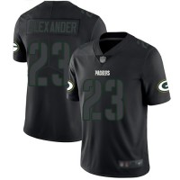 Nike Green Bay Packers #23 Jaire Alexander Black Men's Stitched NFL Limited Rush Impact Jersey