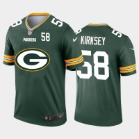 Green Bay Green Bay Packers #58 Christian Kirksey Green Men's Nike Big Team Logo Player Vapor Limited NFL Jersey