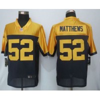 Nike Green Bay Packers #52 Clay Matthews Navy Blue Alternate Men's Stitched NFL New Limited Jersey