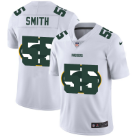 Green Bay Green Bay Packers #55 Za'Darius Smith White Men's Nike Team Logo Dual Overlap Limited NFL Jersey