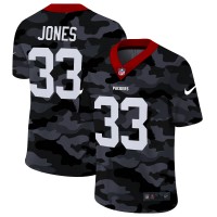 Green Bay Green Bay Packers #33 Aaron Jones Men's Nike 2020 Black CAMO Vapor Untouchable Limited Stitched NFL Jersey