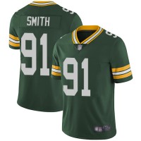 Nike Green Bay Packers #91 Preston Smith Green Team Color Men's Stitched NFL Vapor Untouchable Limited Jersey