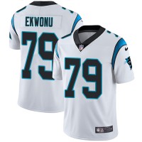 Nike Carolina Panthers #79 Ikem Ekwonu White Men's Stitched NFL Vapor Untouchable Limited Jersey
