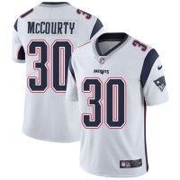 Nike New England Patriots #30 Jason McCourty White Men's Stitched NFL Vapor Untouchable Limited Jersey