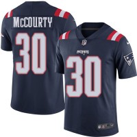 Nike New England Patriots #30 Jason McCourty Navy Blue Men's Stitched NFL Limited Rush Jersey
