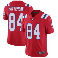 Nike New England Patriots #84 Cordarrelle Patterson Red Alternate Men's Stitched NFL Vapor Untouchable Limited Jersey