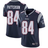 Nike New England Patriots #84 Cordarrelle Patterson Navy Blue Team Color Men's Stitched NFL Vapor Untouchable Limited Jersey