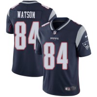 Nike New England Patriots #84 Benjamin Watson Navy Blue Team Color Men's Stitched NFL Vapor Untouchable Limited Jersey