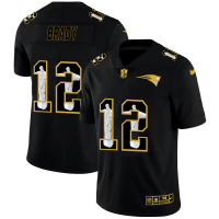 New England New England Patriots #12 Tom Brady Nike Carbon Black Vapor Cristo Redentor Limited NFL Jersey