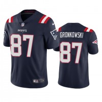 New England New England Patriots #87 Rob Gronkowski Men's Nike Navy 2020 Vapor Limited Jersey