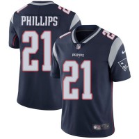 Nike New England Patriots #21 Adrian Phillips Navy Blue Team Color Men's Stitched NFL Vapor Untouchable Limited Jersey