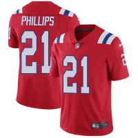 Nike New England Patriots #21 Adrian Phillips Red Alternate Men's Stitched NFL Vapor Untouchable Limited Jersey