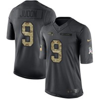 Nike New England Patriots #9 Matt Judon Black Men's Stitched NFL Limited 2016 Salute To Service Jersey