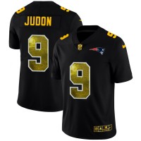 New England New England Patriots #9 Matt Judon Men's Black Nike Golden Sequin Vapor Limited NFL Jersey
