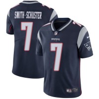 Nike New England Patriots #7 JuJu Smith-Schuster Navy Blue Team Color Men's Stitched NFL Vapor Untouchable Limited Jersey