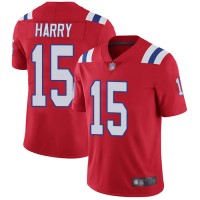 Nike New England Patriots #15 N'Keal Harry Red Alternate Men's Stitched NFL Vapor Untouchable Limited Jersey
