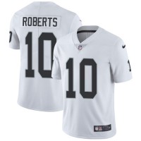 Nike Las Vegas Raiders #10 Seth Roberts White Men's Stitched NFL Vapor Untouchable Limited Jersey