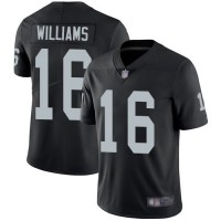 Nike Las Vegas Raiders #16 Tyrell Williams Black Team Color Men's Stitched NFL Vapor Untouchable Limited Jersey