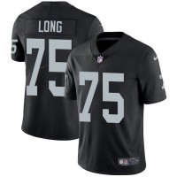 Nike Las Vegas Raiders #75 Howie Long Black Team Color Men's Stitched NFL Vapor Untouchable Limited Jersey