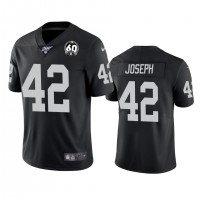 Nike Las Vegas Raiders #42 Karl Joseph Black 60th Anniversary Vapor Limited Stitched NFL 100th Season Jersey