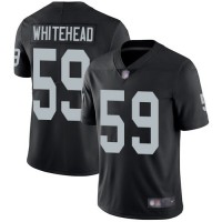 Nike Las Vegas Raiders #59 Tahir Whitehead Black Team Color Men's Stitched NFL Vapor Untouchable Limited Jersey