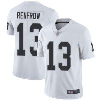 Nike Las Vegas Raiders #13 Hunter Renfrow White Men's Stitched NFL Vapor Untouchable Limited Jersey