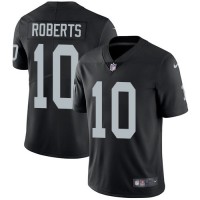 Nike Las Vegas Raiders #10 Seth Roberts Black Team Color Men's Stitched NFL Vapor Untouchable Limited Jersey