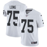 Nike Las Vegas Raiders #75 Howie Long White Men's Stitched NFL Vapor Untouchable Limited Jersey