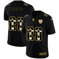 Las Vegas Las Vegas Raiders #28 Josh Jacobs Nike Carbon Black Vapor Cristo Redentor Limited NFL Jersey