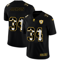 Las Vegas Las Vegas Raiders #34 Bo Jackson Nike Carbon Black Vapor Cristo Redentor Limited NFL Jersey
