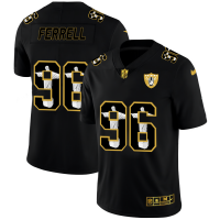 Las Vegas Las Vegas Raiders #96 Clelin Ferrell Nike Carbon Black Vapor Cristo Redentor Limited NFL Jersey