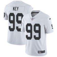 Nike Las Vegas Raiders #99 Arden Key White Men's Stitched NFL Vapor Untouchable Limited Jersey