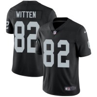 Nike Las Vegas Raiders #82 Jason Witten Black Team Color Men's Stitched NFL Vapor Untouchable Limited Jersey