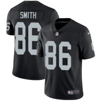 Nike Las Vegas Raiders #86 Lee Smith Black Team Color Men's Stitched NFL Vapor Untouchable Limited Jersey