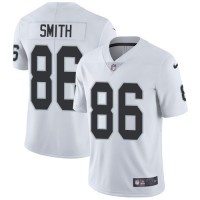 Nike Las Vegas Raiders #86 Lee Smith White Men's Stitched NFL Vapor Untouchable Limited Jersey